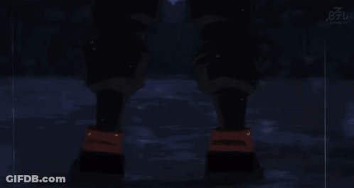A Drawing Of A Person With A Green Light Coming Out Of His Chest GIF