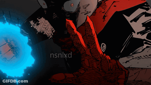 A Drawing Of A Person With The Name Nsnlxd On The Bottom Right GIF