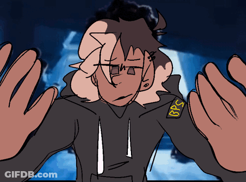 Person With GPS On Sleeve GIF