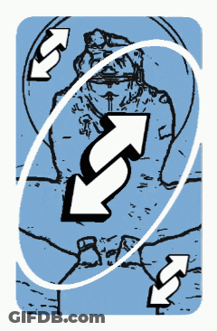 A Drawing Of A Person With Two Arrows Pointing Up And Down GIF