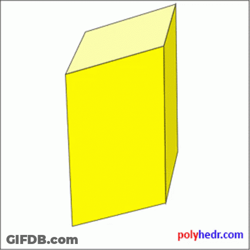 A Drawing Of A Quadrangular Prism With Polyhedr.com In The Corner GIF