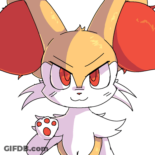 Rabbit With Red Eyes And White Paw GIF