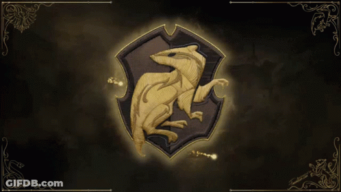 A Drawing Of A Shield With A Lion On It GIF
