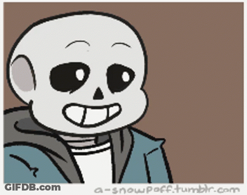 A Drawing Of A Skeleton With The Website A-Snowpoff.tumblr.com Written On The Bottom GIF