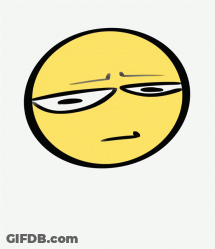 A Drawing Of A Smiley Face With The Word Why Below It GIF