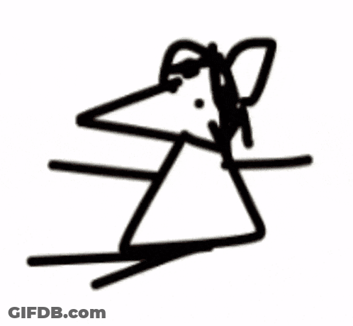 A Drawing Of A Stick Figure With The Letters Eo On It GIF
