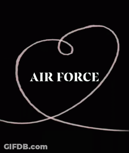 Air Force Swirl Drawing GIF