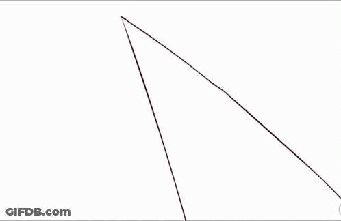 A Drawing Of A Woman Holding Another Woman 'S Arm GIF