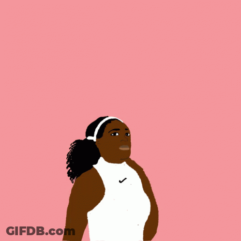 A Drawing Of A Woman With Her Fist In The Air And The Words " I Won T Be Silent " Behind Her GIF