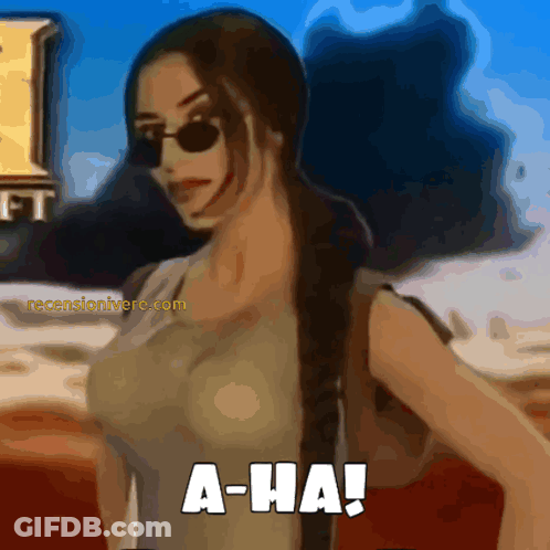A Drawing Of A Woman With The Words A-Ha Written On It GIF