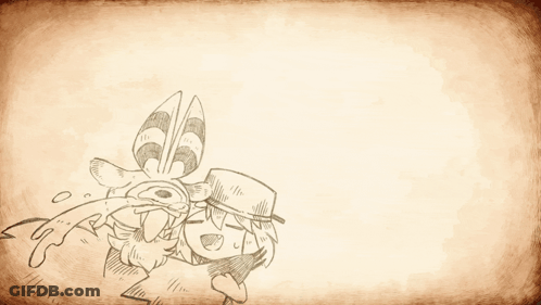A Drawing Of Two People With The Words " You 'Ll Make New Friends " Above Them GIF