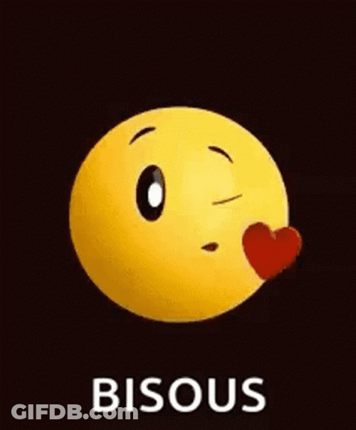 A+ Emoji Kiss GIF