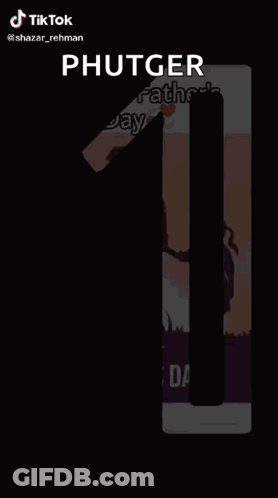 A Father And Two Children Are Holding Hands On Father 'S Day . GIF