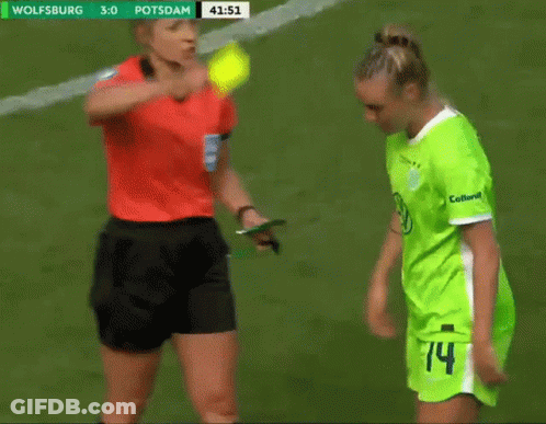 A Female Soccer Player With The Number 74 On Her Shorts GIF
