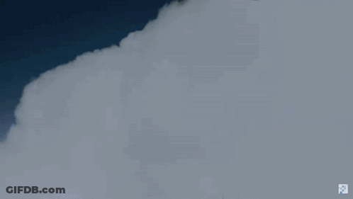 Fighter Jet Flying With Red And White Circle GIF