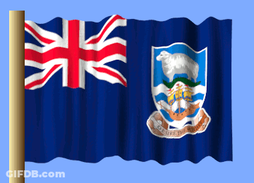 A Flag With A Coat Of Arms And The Words " Empire Of The High Seas " On It GIF