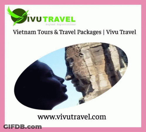 A Flyer For Vietnam Tours And Travel Packages GIF