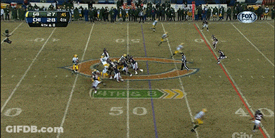 A Football Game Is Being Shown On Fox Network GIF