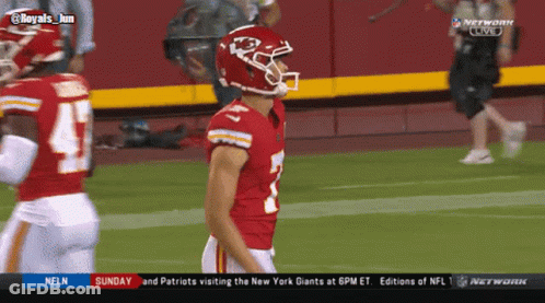 A Football Game Is Being Shown On Network Live GIF