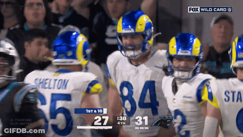Football Game On Fox Wild Card GIF
