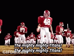 A Football Player In A Red Uniform With The Number 48 On His Jersey GIF