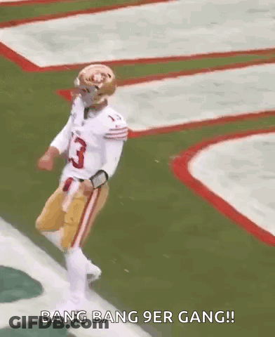 A Football Player In A White Jersey With The Number 13 On It GIF