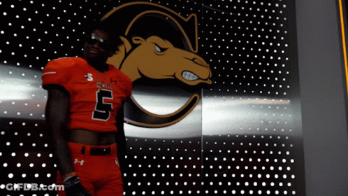 A Football Player Wearing A Number 5 Jersey GIF