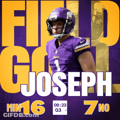 A Football Player With The Name Joseph On The Front GIF