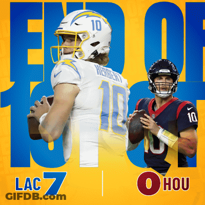A Football Player With The Number 10 On His Jersey Holds A Football GIF