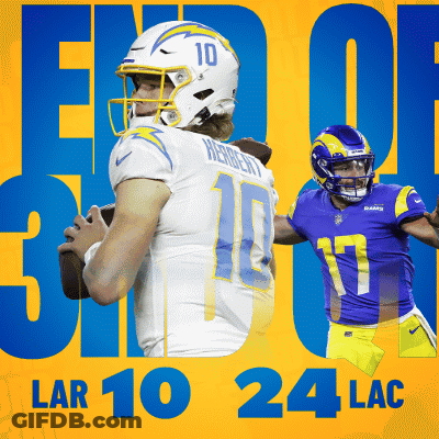 A Football Player With The Number 10 On His Jersey Is Holding A Football GIF