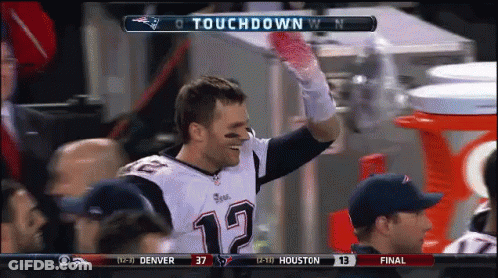 A Football Player With The Number 12 On His Shirt GIF
