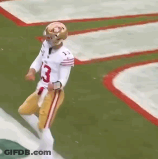 A Football Player With The Number 13 On His Shirt GIF