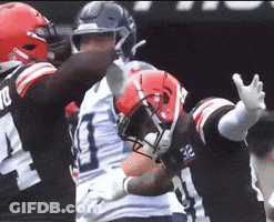A Football Player With The Number 18 On His Back GIF