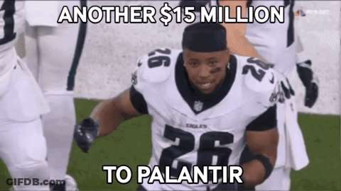A Football Player With The Number 26 On His Jersey Celebrates GIF