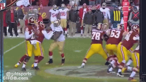 A Football Player With The Number 28 On His Jersey GIF