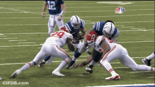 A Football Player With The Number 29 On His Shirt GIF