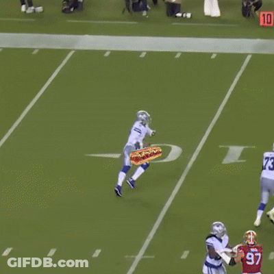A Football Player With The Number 30 On Their Back GIF