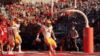A Football Player With The Number 4 On His Shirt GIF