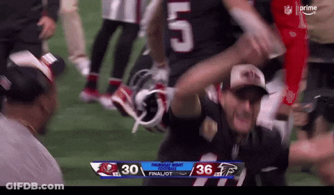 A Football Player With The Number 5 On The Back Of His Shirt GIF