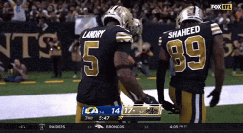 A Football Player With The Number 89 On The Back GIF