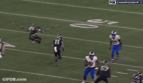 A Fox Championship Football Game Is Being Played GIF