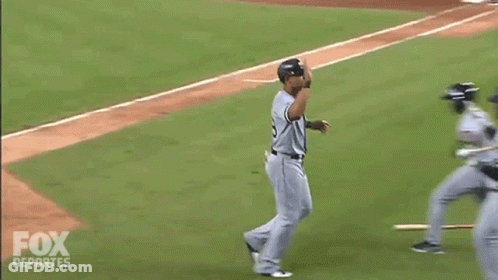 A Fox Deportes Advertisement Shows A Baseball Game Being Played GIF