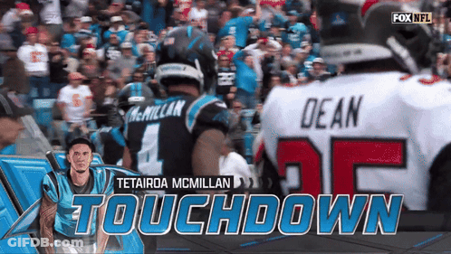 A Fox NFL Advertisement For A Football Game GIF