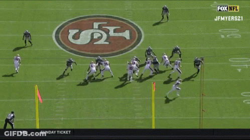 A Fox NFL Broadcast Of A Football Game GIF