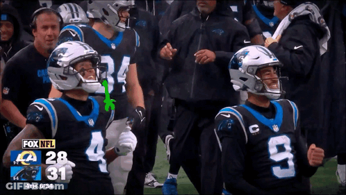 A Fox NFL Football Game Is Being Played GIF