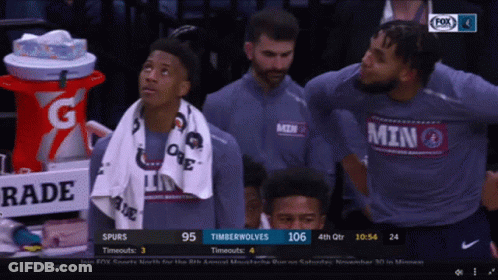 A Fox Sports Broadcast Of A Basketball Game GIF