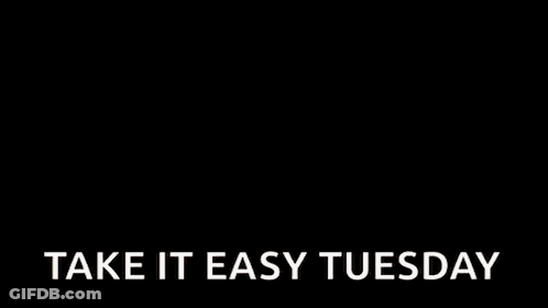 A Frog , A Llama , And A Dog Are Dancing In The Desert With The Words `` Take It Easy Tuesday '' . GIF