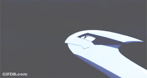 A Full Moon Is Shining Brightly Over The Ocean GIF
