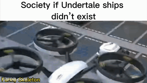 A Funny Skeleton Meme Shows A Group Of Drones GIF