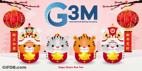 A G3m International Betting Company Greeting Card GIF